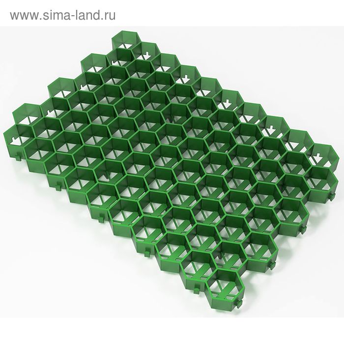 Решетка газонная 68 х 42 х3,2 см, МИКС - Фото 1