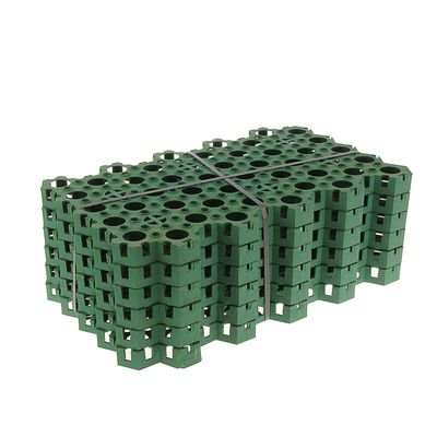 Решётка газонная для парковки, 68×42×3.2 см, полипропилен, МИКС