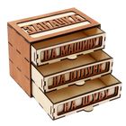Шкатулка "Комод-заначка" МИКС 17,5х10,5х14 см - Фото 3