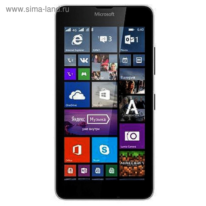 Смартфон Microsoft Lumia 640 LTE white - Фото 1