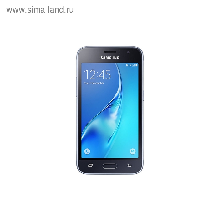 Смартфон Samsung Galaxy J1 (2016) SM-J120F black - Фото 1