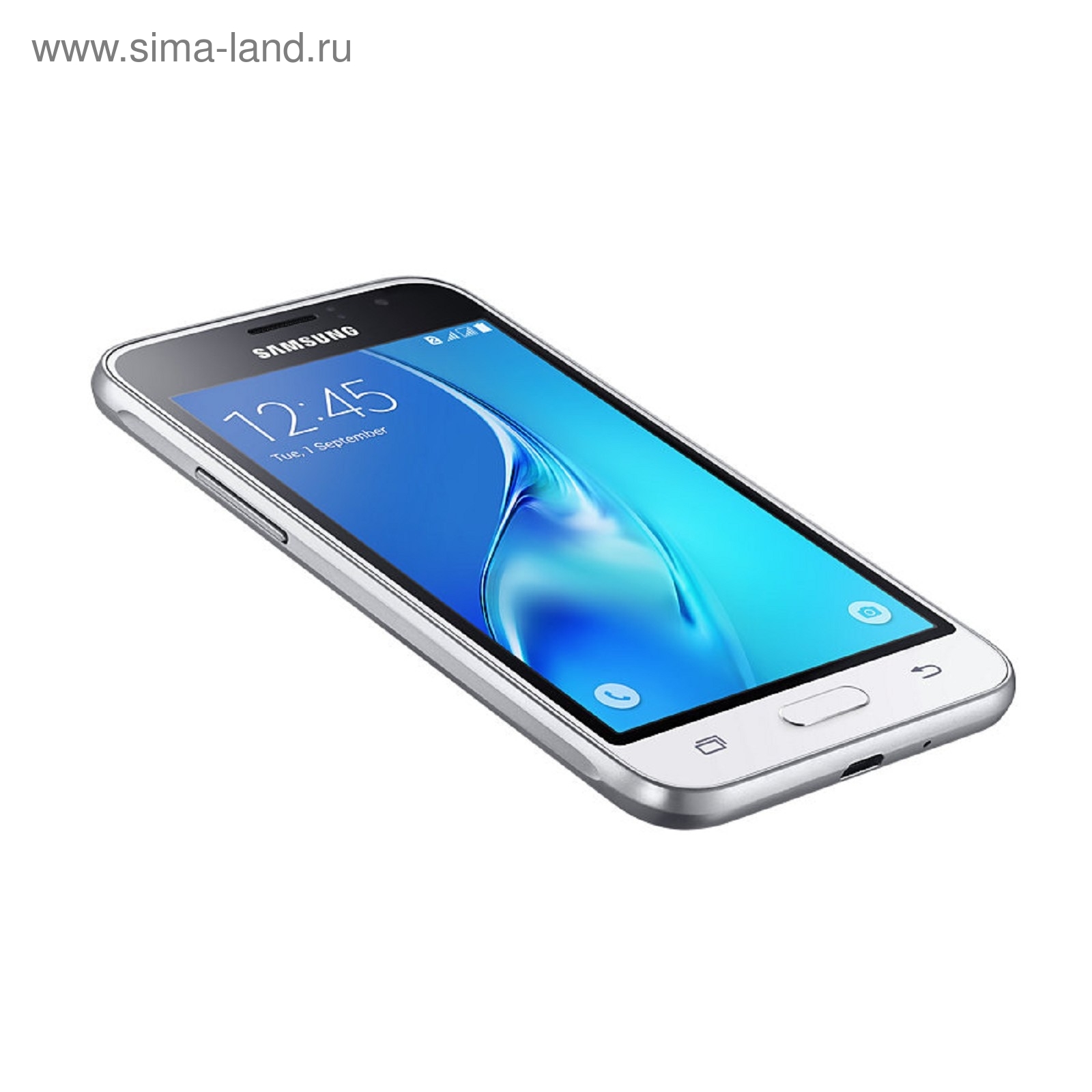 Смартфон Samsung Galaxy J1 (2016) SM-J120F white (1474093) - Купить по цене  от 6 938.94 руб. | Интернет магазин SIMA-LAND.RU