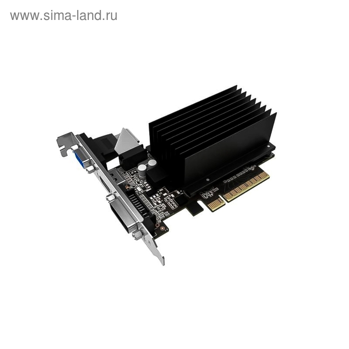 Видеокарта Palit GeForce GT 710 (PA-GT710-2GD3H) 2G,64bit,DDR3,954/1600,OEM - Фото 1