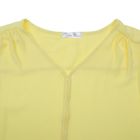 Блуза женская 1596 цвет желтый, р-р 48(L), рост 168 - Фото 5
