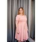 Платье женское Vera Nicco 15731, размер 50 (XL), рост 168 см, цвет розовый - Фото 1