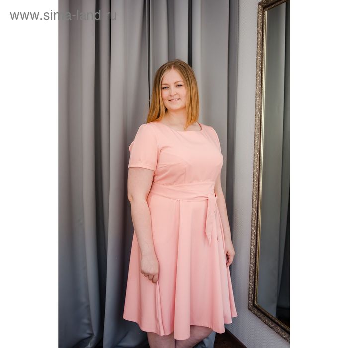 Платье женское Vera Nicco 15731, размер 48 (L), рост 168 см, цвет розовый - Фото 1