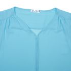 Блуза женская Vera Nicco, размер 50 (XL), рост 168 см, цвет светло-голубой (арт. 1596 С+) - Фото 5