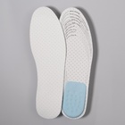 Стельки для обуви, универсальные, с подпяточником, дышащие, р-р RU до 46 (р-р Пр-ля до 47), 29 см, пара, цвет белый - фото 8281892