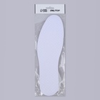 Стельки для обуви, универсальные, с подпяточником, дышащие, р-р RU до 46 (р-р Пр-ля до 47), 29 см, пара, белые - Фото 5