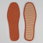Стельки для обуви, окантовка, 40 р-р, пара, цвет коричневый - Фото 3