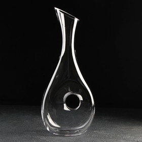 Декантер стеклянный для вина Magistro «Рислинг», 1,1 л, 15,5×10×36 см