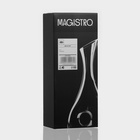 Декантер Magistro «Рислинг», 1.1 л, 15.5×10×36 см, стекло, прозрачный - Фото 6