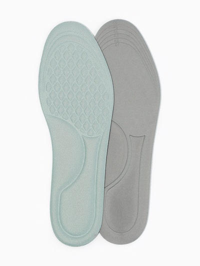 Стельки для обуви, универсальные, с массажным эффектом, р-р RU до 43 (р-р Пр-ля до 45), 27.5 см, пара, МИКС