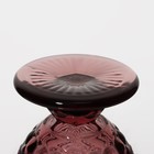 Кувшин стеклянный Magistro «Ла-Манш», 1,1 л, цвет розовый - Фото 4