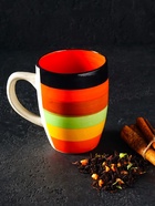 Кружка Доляна «Индия», 300 мл, керамика, оранжевая - Фото 7