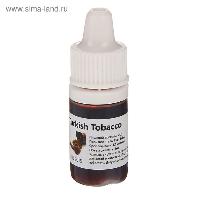 Ароматизатор Xian Taima, Turkish Tobacco, 5 мл - Фото 1