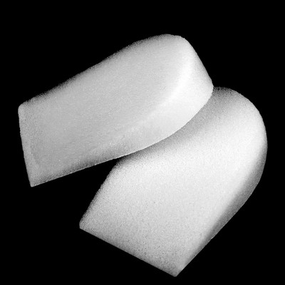 Подпяточники-платформа для обуви, 10 × 6 см, пара, цвет белый