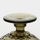 Креманка стеклянная Magistro «Ла-Манш», 350 мл, 12×10,5 см, цвет зелёный - фото 4557694