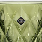Кувшин стеклянный Magistro «Круиз», 1,1 л, цвет зелёный - фото 4557703