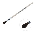 Кисть для рисования, пони, № 4, Calligrata, круглая, деревянная ручка - Фото 4