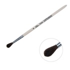 Кисть для рисования, пони, № 4, Calligrata, круглая, деревянная ручка - Фото 6