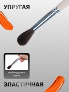 Кисть для рисования, пони, № 6, Calligrata, круглая, деревянная ручка - Фото 2