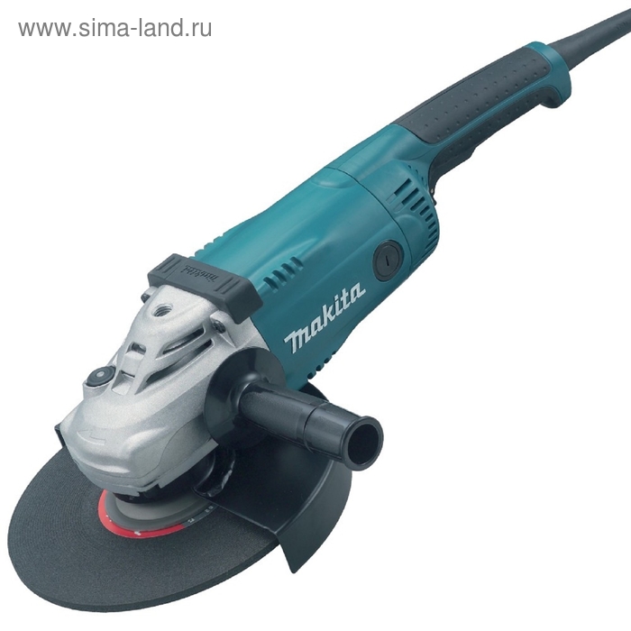 Углошлифовальная машина Makita GA9020SF 2200Вт 6600об/мин рез.шпин.:M14 d=230мм - Фото 1