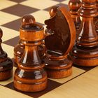 Шахматный стол  с ящиком (72х72х72 см, фигуры дерево, король h=11.5 см) 14690 - Фото 6