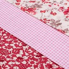Набор ткани для пэчворка (3 шт.) «Нежность розового», 30 х 40 см - Фото 3