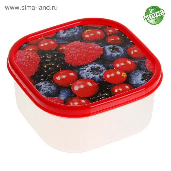 Ланч-бокс "Ягоды", 400 мл - Фото 1