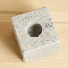 Испаритель для бани и сауны, талькохлорит, 6×6×6 см, 1 отверстие - Фото 2