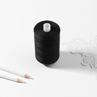 Нитки 35ЛЛ, 2500 м, цвет чёрный №6818 - фото 24436370