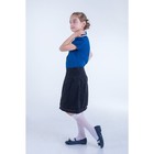 Юбка для девочек, рост 122-128 см, возраст 7 лет, цвет чёрный - Фото 2