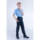 Сорочка для мальчиков, рост 158-164 см, возраст 13 лет, цвет голубой - Фото 5