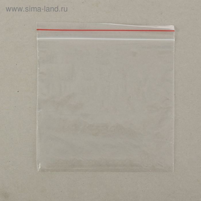 Пакет zip lock, 18 х 18 см - Фото 1