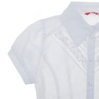 Блузка для девочек, рост 164 см, возраст 14 лет, цвет белый - Фото 3