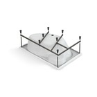 Рама для ванны Kaliope, длина 153 см в комплекте со сборочным пакетом - Фото 2