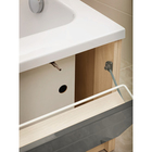 Модуль для ванны Smart длина 170 см, фронтальный, цвет серый - Фото 3