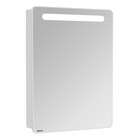 Зеркало – шкаф для ванной комнаты AQUATON «Америна 60», правый, 606×140×810 мм, цвет белый - Фото 1