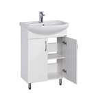 Тумба под раковину AQUATON Онда 60 белый 1A122801ON010 - Фото 3