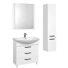 Тумба под раковину AQUATON Ария 80 Н белый 1A141301AA010 - Фото 5