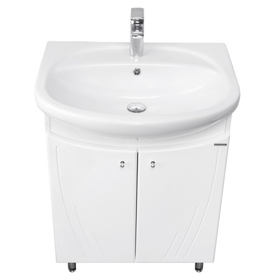 Тумба под раковину AQUATON Минима Н 65 белый 1A104201MN010