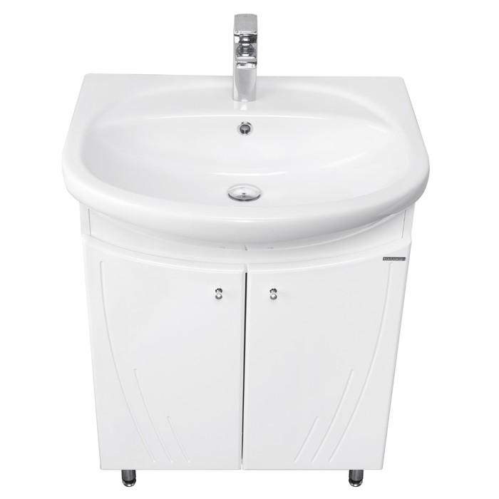 Тумба под раковину AQUATON Минима Н 65 белый 1A104201MN010 - Фото 1