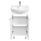 Тумба под раковину AQUATON Мира Н 45 белый 1A104401MR010 - Фото 3