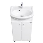 Тумба под раковину AQUATON Мира Н 45 белый 1A104401MR010 - Фото 4