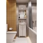 Тумба под раковину AQUATON Мира Н 45 белый 1A104401MR010 - Фото 6