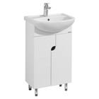 Тумба под раковину AQUATON Панда 50 белый 1A053701PD010 - Фото 1