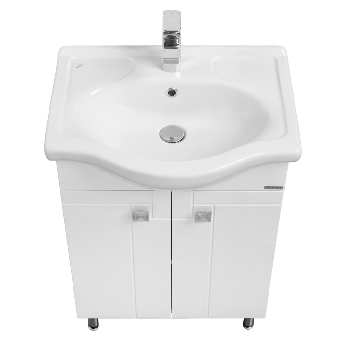 Тумба под раковину AQUATON Фиджи 60 белый 1A179601FG010 - Фото 1