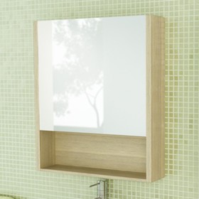 Зеркало-шкаф для ванной "Марио-60" 70 х 60 х 14,1 см, цвет сосна лоредо