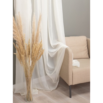 Штора-тюль Witerra 300х260см, молочная, вуаль, пэ100%